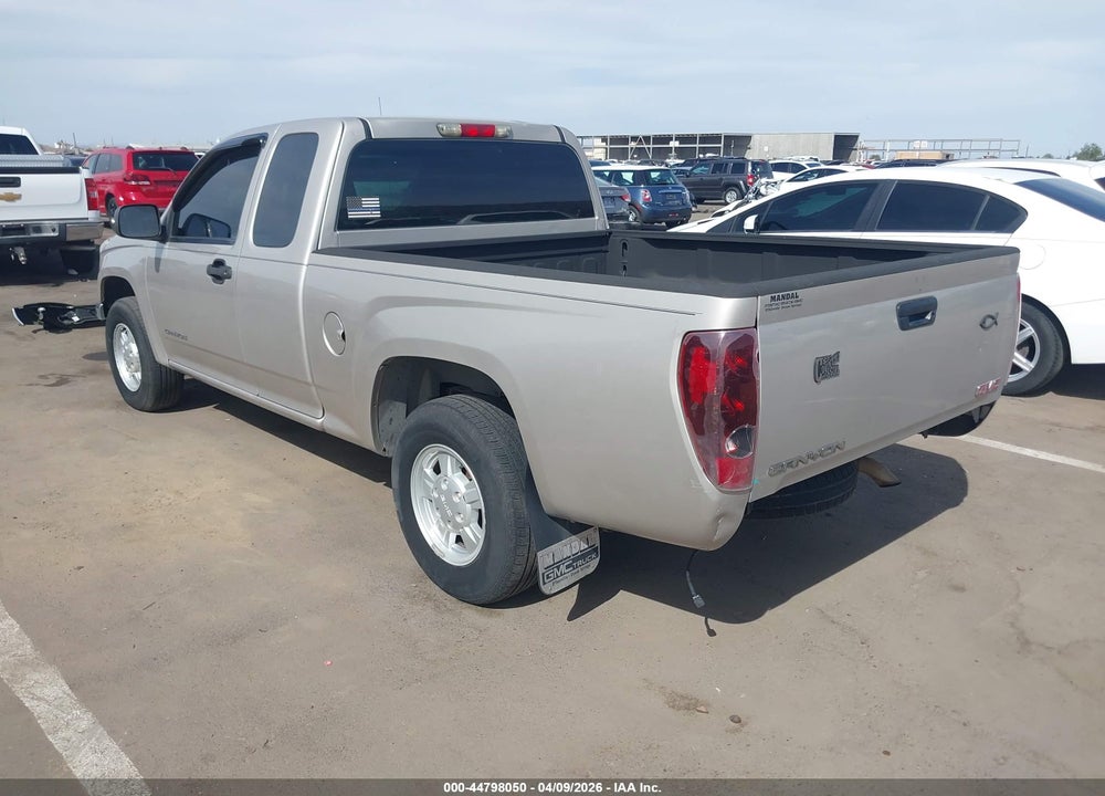 2005 GMC CANYON SL VIN: 1GTCS198X58224715