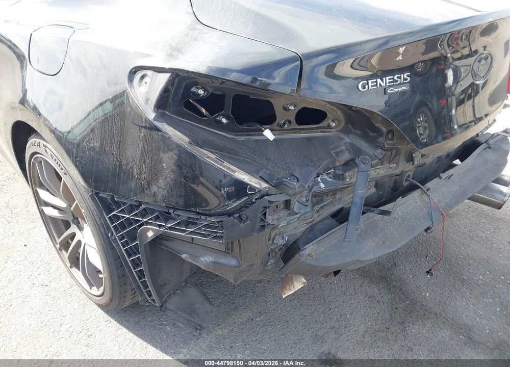 2013 HYUNDAI GENESIS 3.8 R-SPEC VIN: KMHHU6KJ7DU086496