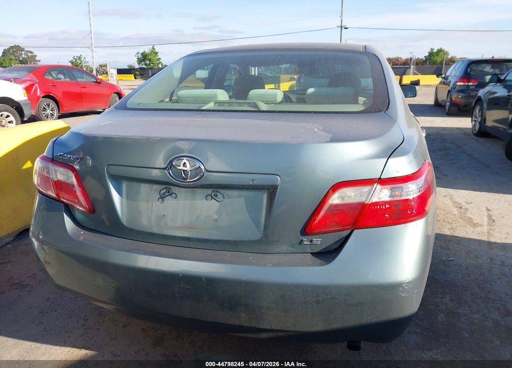 2007 TOYOTA CAMRY LE VIN: 4T1BE46K47U685340