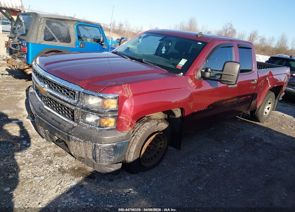 2014 CHEVROLET SILVERADO 1500 WORK TRUCK 2WT VIN: 1GCVKPEH9EZ100320