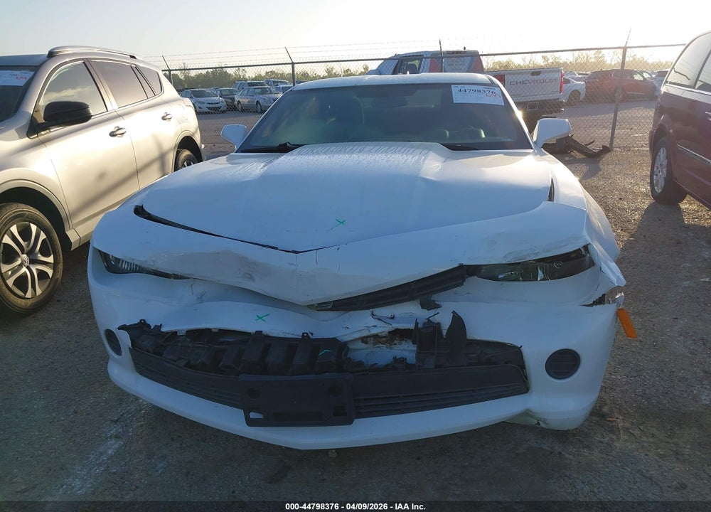 2015 CHEVROLET CAMARO 2LS VIN: 2G1FB1E30F9132034