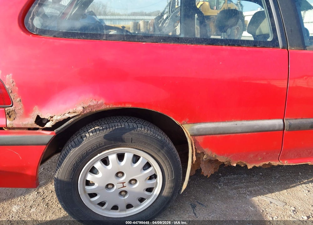 1991 HONDA CIVIC DX VIN: 2HGED6351MH589115