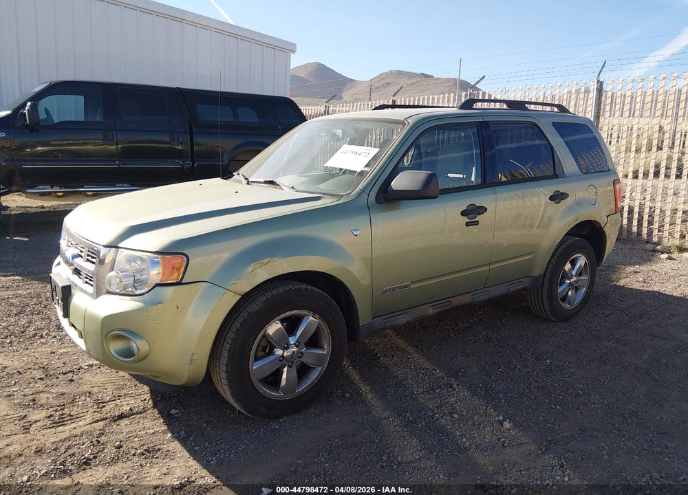 2008 FORD ESCAPE XLT VIN: 1FMCU03198KB33891