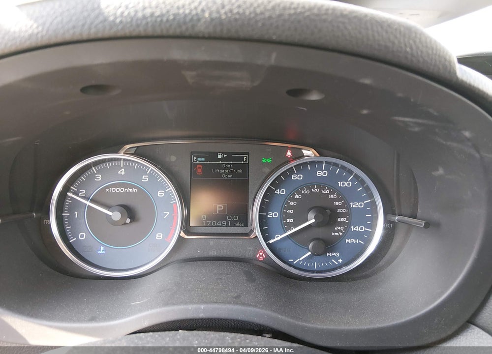 2015 SUBARU XV CROSSTREK 2.0I LIMITED VIN: JF2GPAMCXFH209892