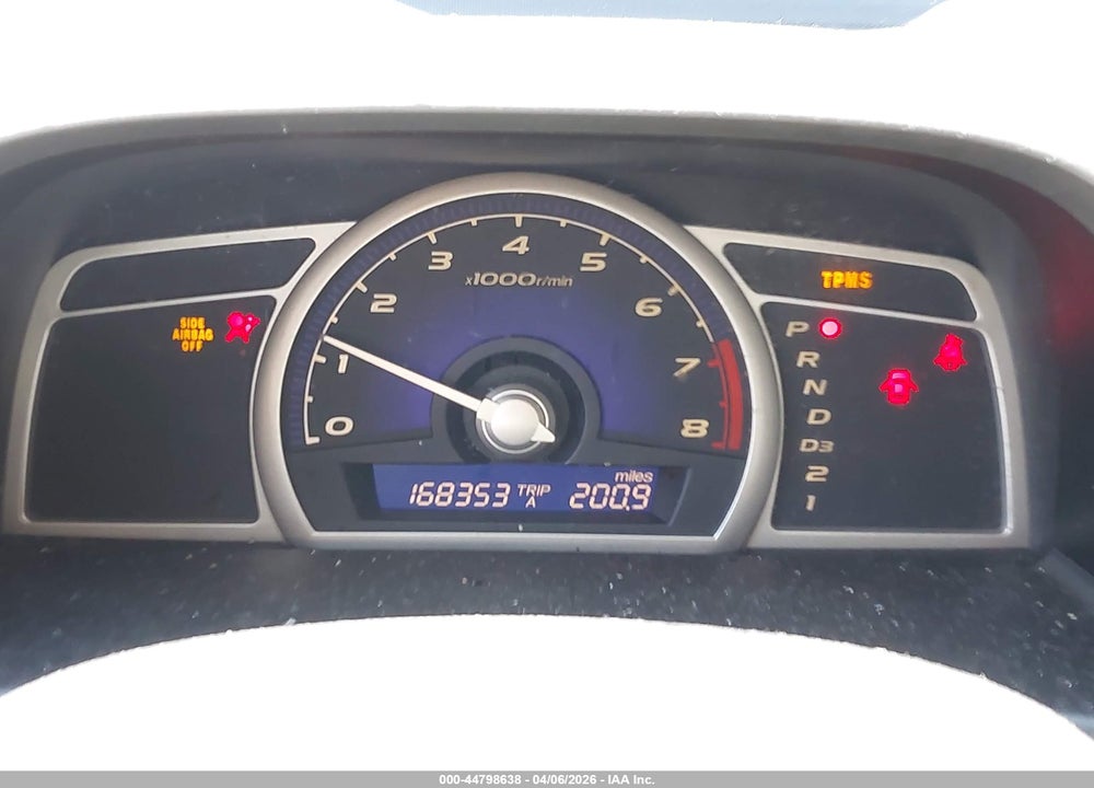 2009 HONDA CIVIC LX VIN: 1HGFA16579L023577