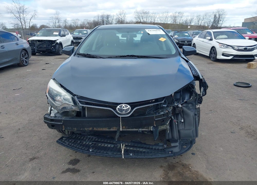 2016 TOYOTA COROLLA L VIN: 5YFBURHE8GP521033