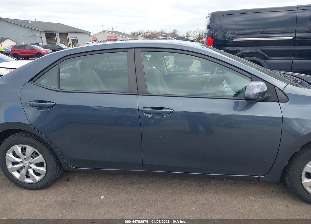 2016 TOYOTA COROLLA L VIN: 5YFBURHE8GP521033