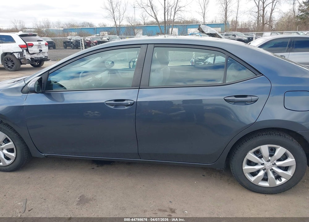 2016 TOYOTA COROLLA L VIN: 5YFBURHE8GP521033