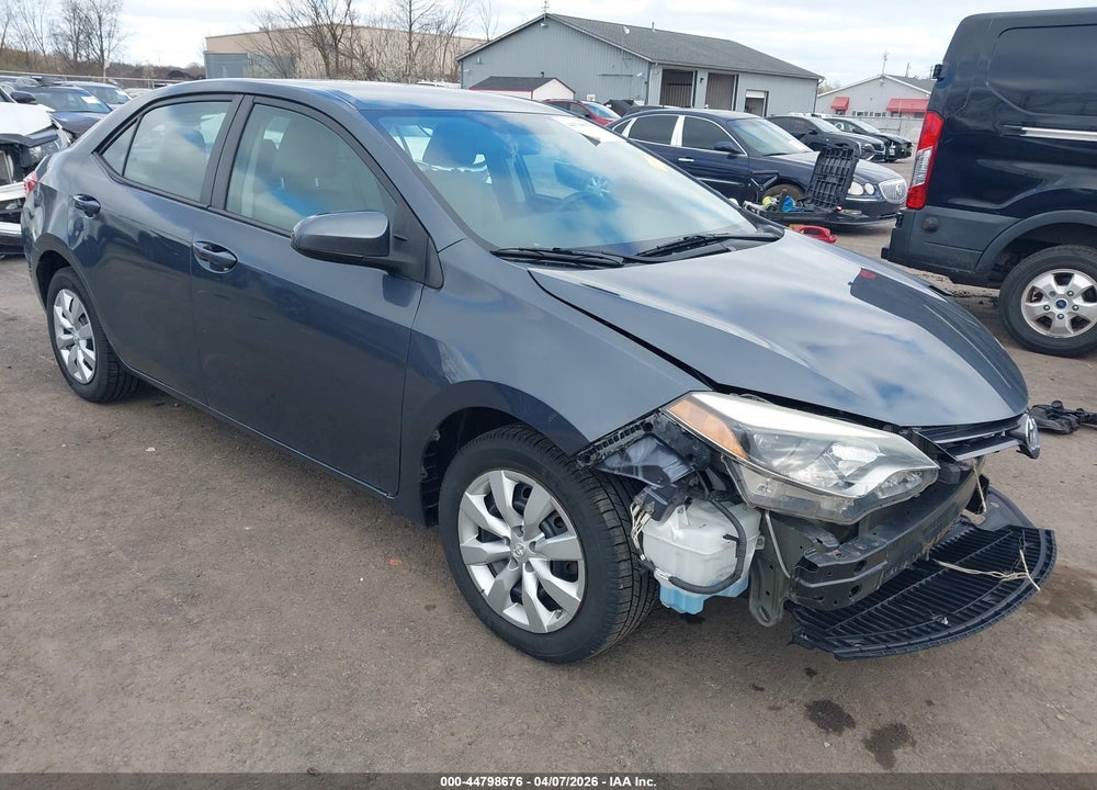 2016 TOYOTA COROLLA L VIN: 5YFBURHE8GP521033