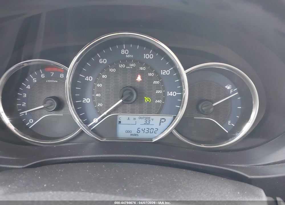 2016 TOYOTA COROLLA L VIN: 5YFBURHE8GP521033