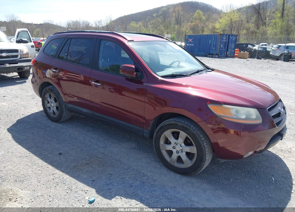 2008 HYUNDAI SANTA FE LIMITED/SE VIN: 5NMSH13E08H133853