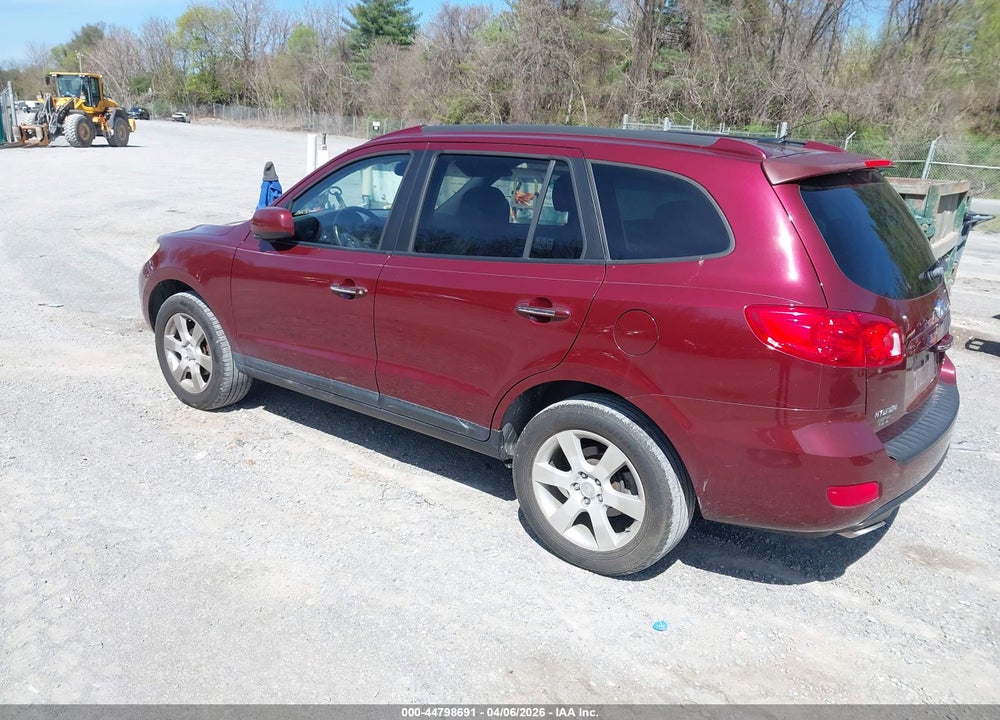 2008 HYUNDAI SANTA FE LIMITED/SE VIN: 5NMSH13E08H133853