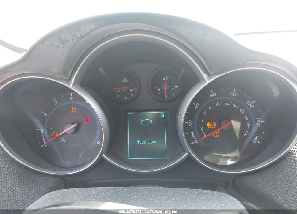 2012 CHEVROLET CRUZE ECO VIN: 1G1PK5SC7C7234430