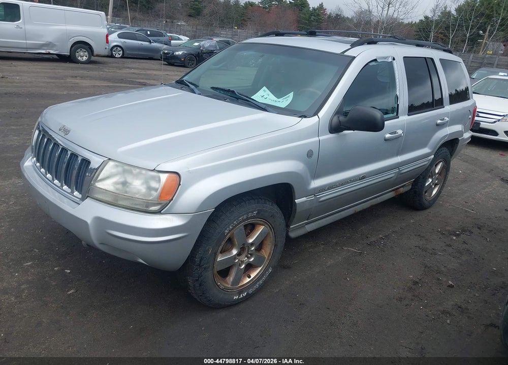 2004 JEEP GRAND CHEROKEE OVERLAND VIN: 1J8GW68J84C297965
