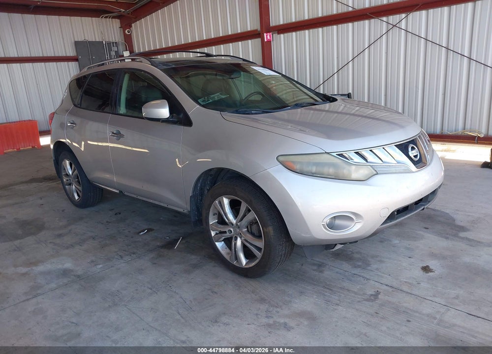 2010 NISSAN MURANO LE VIN: JN8AZ1MW4AW105822