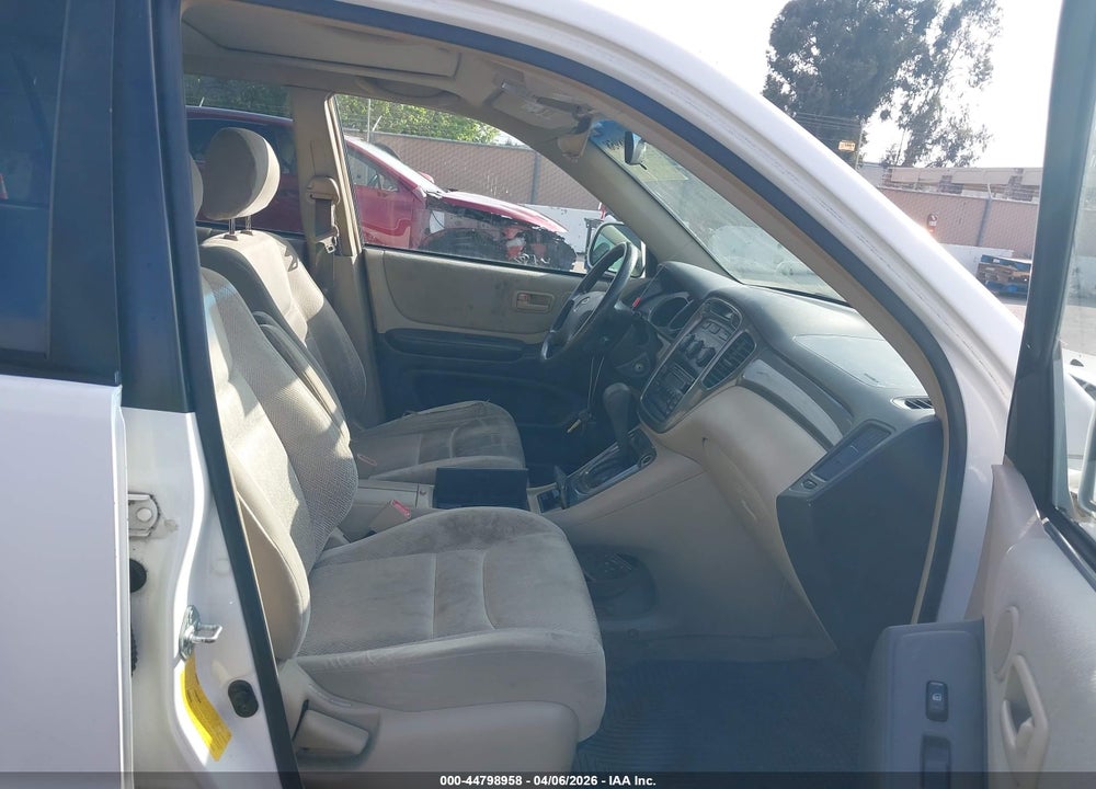 2003 TOYOTA HIGHLANDER V6 VIN: JTEGF21A930099563