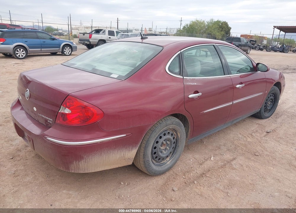 2008 BUICK LACROSSE CX VIN: 2G4WC582481192667