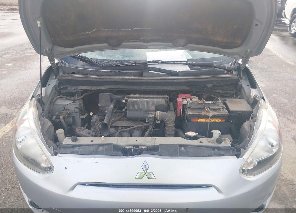 2015 MITSUBISHI MIRAGE ES VIN: ML32A4HJ6FH047203