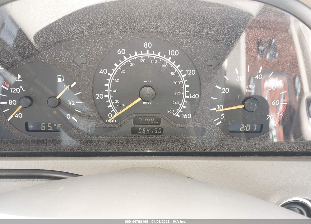 1999 MERCEDES-BENZ C 230 KOMPRESSOR VIN: WDBHA24G5XA669709