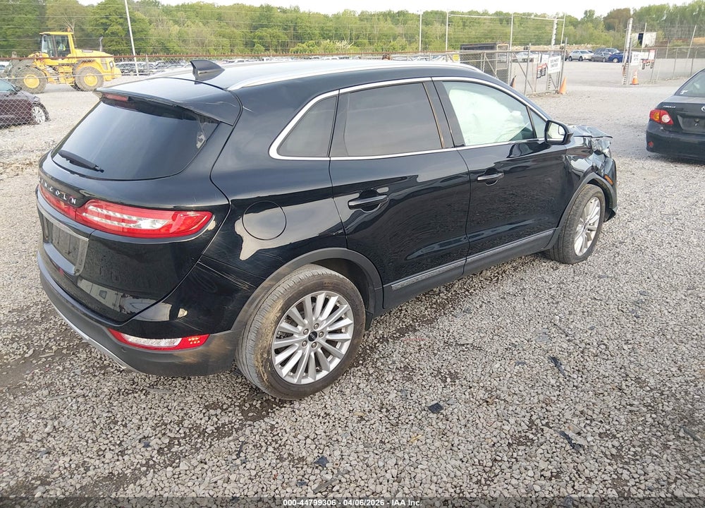 2019 LINCOLN MKC STANDARD VIN: 5LMCJ1C94KUL48639