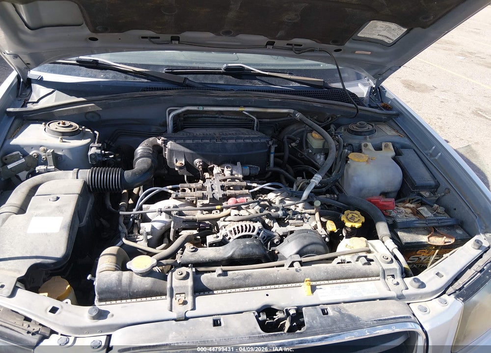 2003 SUBARU FORESTER XS VIN: JF1SG656X3H760808
