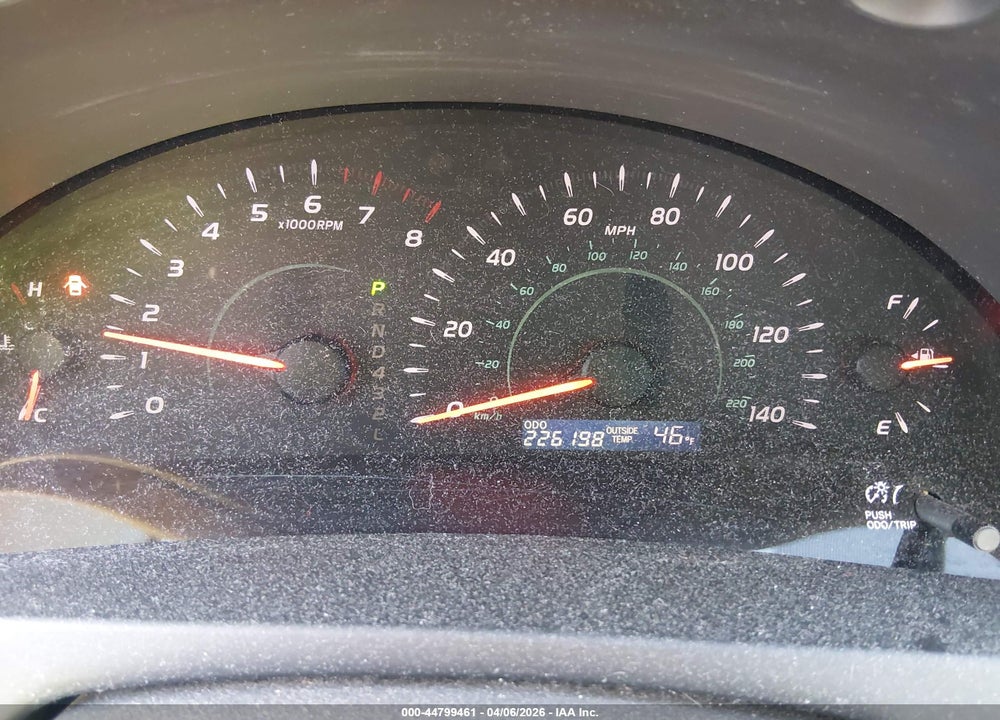 2007 TOYOTA CAMRY LE VIN: 4T1BE46K77U126767