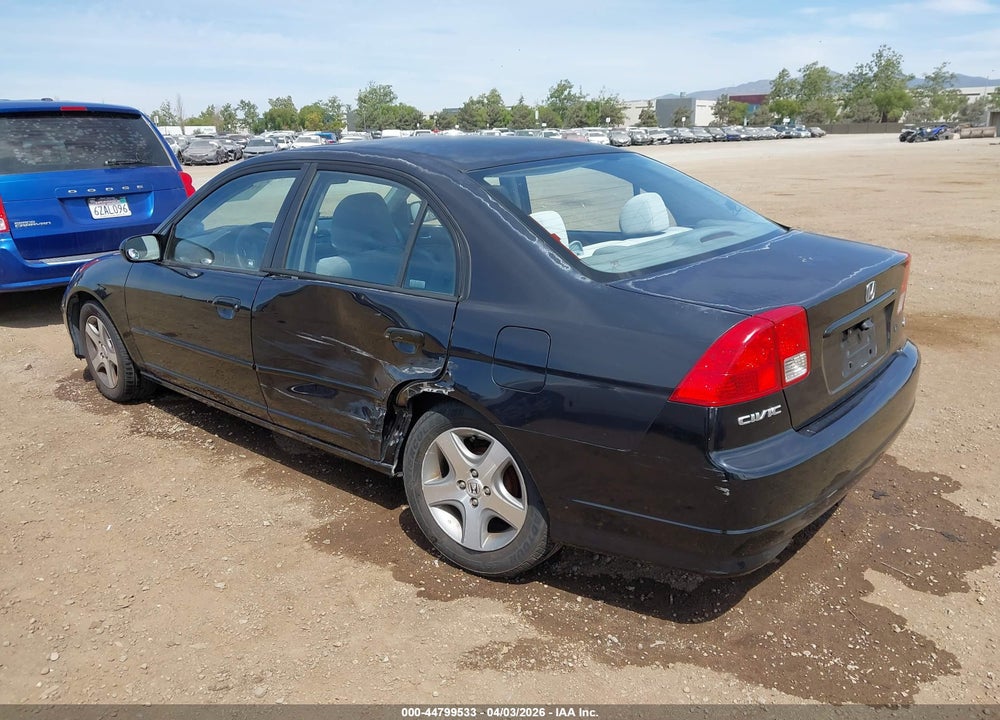 2004 HONDA CIVIC EX VIN: 2HGES26794H632689