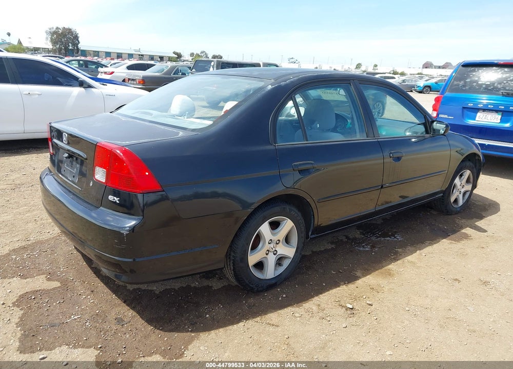 2004 HONDA CIVIC EX VIN: 2HGES26794H632689