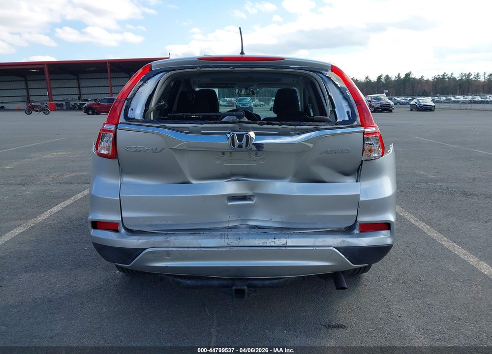 2015 HONDA CR-V EX VIN: 5J6RM4H57FL040841