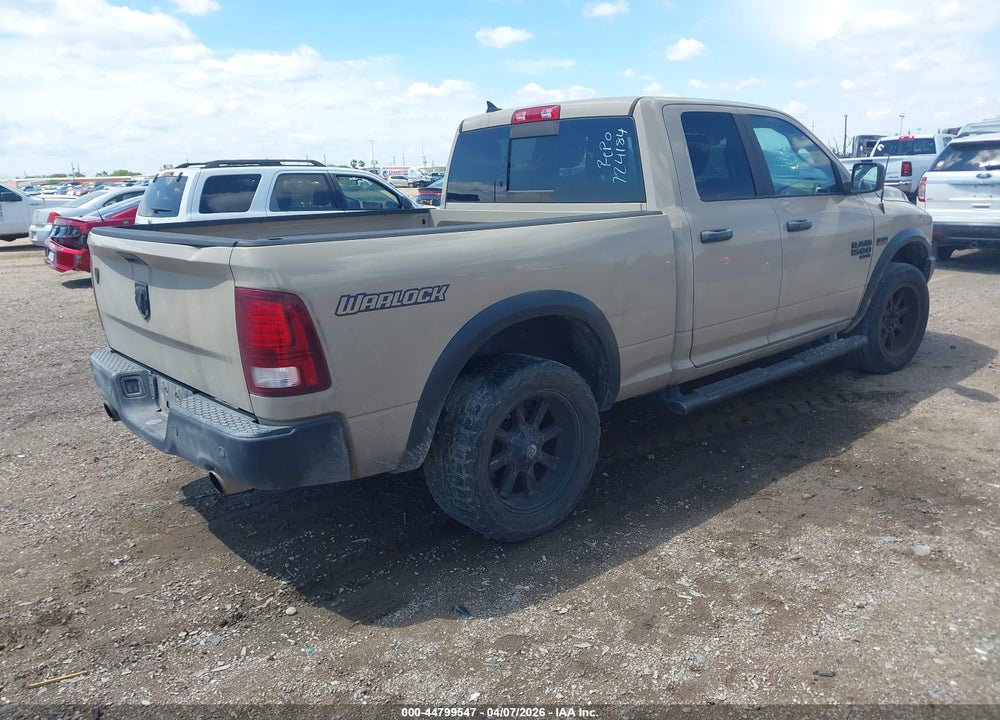 2019 RAM 1500 CLASSIC WARLOCK  4X2 6'4 BOX VIN: 1C6RR6GT7KS724184