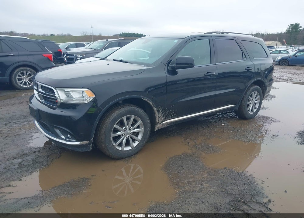 2018 DODGE DURANGO SXT AWD VIN: 1C4RDJAG5JC160291
