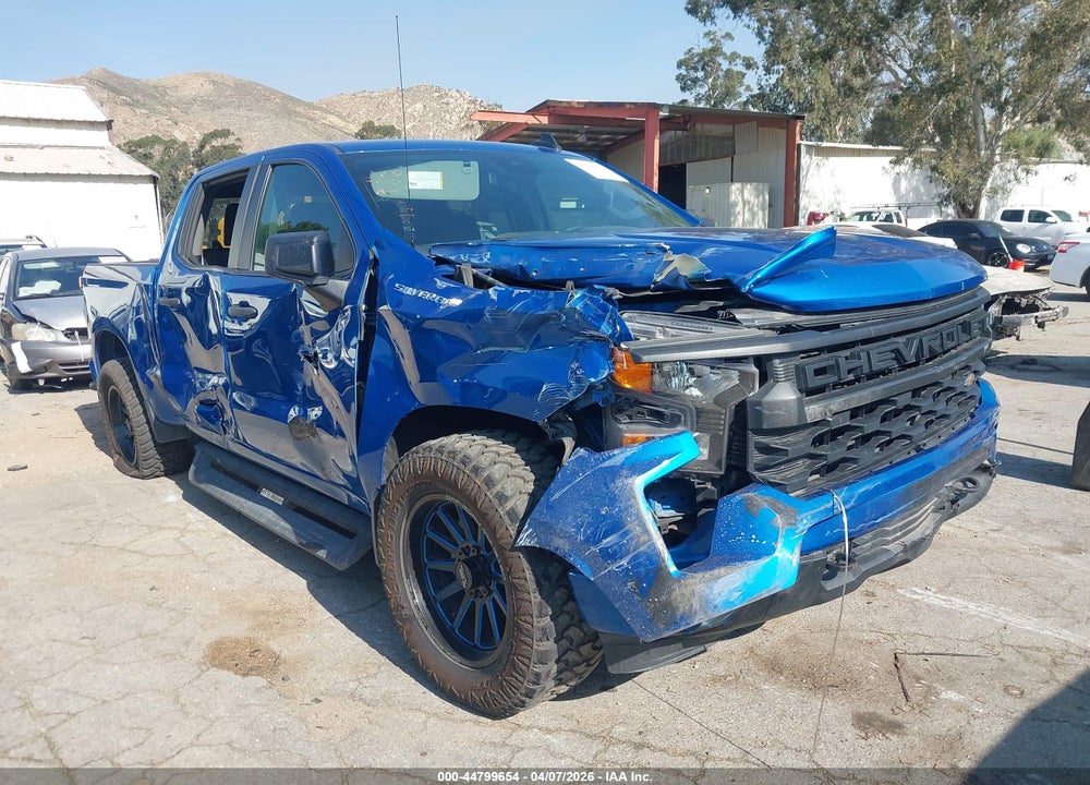 2024 CHEVROLET SILVERADO 1500 2WD  SHORT BED CUSTOM VIN: 1GCPABEK2RZ229547