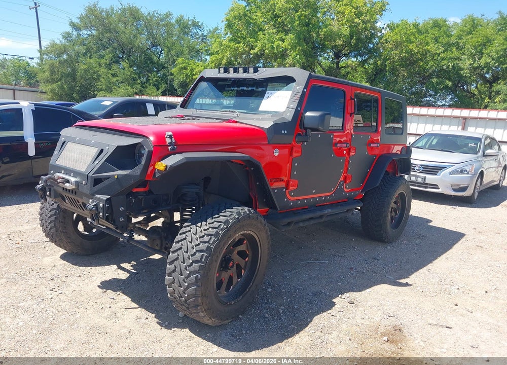2017 JEEP WRANGLER UNLIMITED SPORT 4X4 VIN: 1C4BJWDG0HL626769