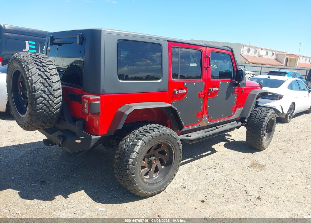 2017 JEEP WRANGLER UNLIMITED SPORT 4X4 VIN: 1C4BJWDG0HL626769
