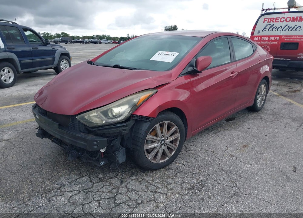 2016 HYUNDAI ELANTRA SE VIN: 5NPDH4AE7GH704379