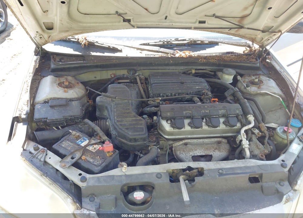 2004 HONDA CIVIC VP VIN: 1HGES163X4L009317