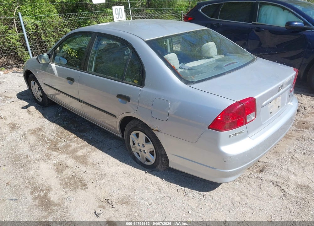 2004 HONDA CIVIC VP VIN: 1HGES163X4L009317