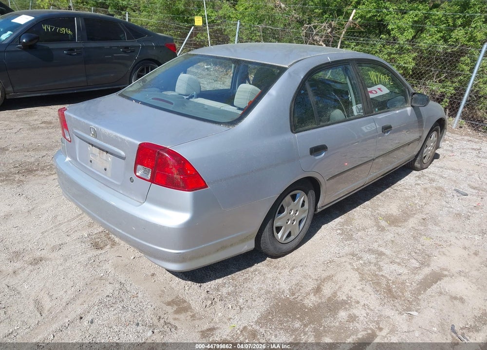2004 HONDA CIVIC VP VIN: 1HGES163X4L009317