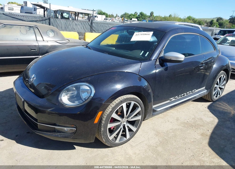 2012 VOLKSWAGEN BEETLE 2.0T TURBO LAUNCH EDITION VIN: 3VWVA7ATXCM602343