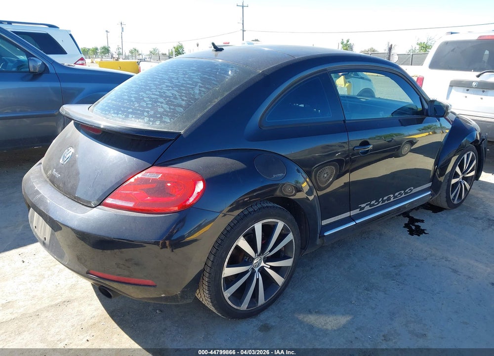 2012 VOLKSWAGEN BEETLE 2.0T TURBO LAUNCH EDITION VIN: 3VWVA7ATXCM602343