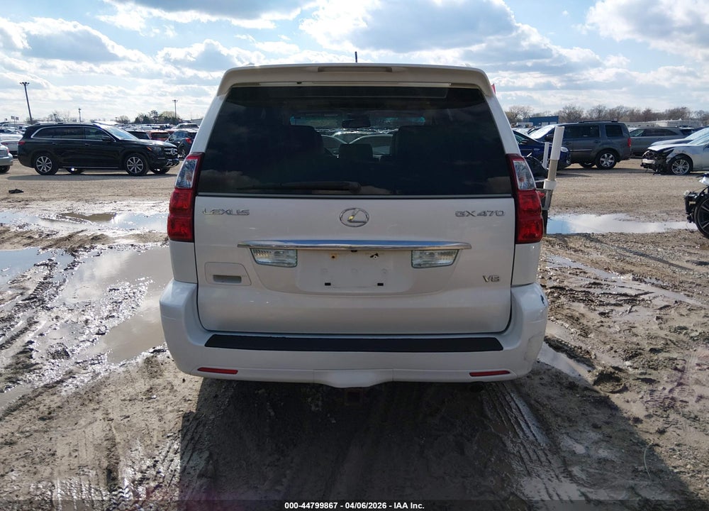 2008 LEXUS GX 470 VIN: JTJBT20X980158239