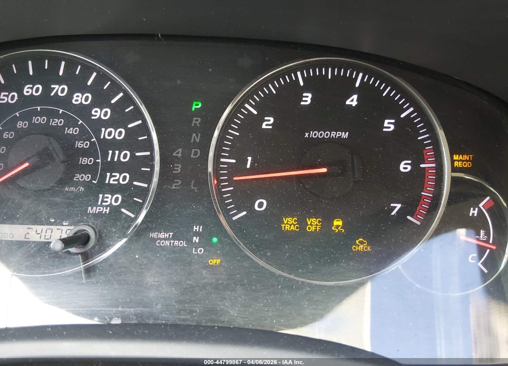 2008 LEXUS GX 470 VIN: JTJBT20X980158239