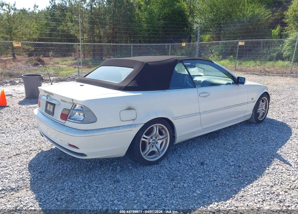 2003 BMW 330CI VIN: WBABS53453JU99422