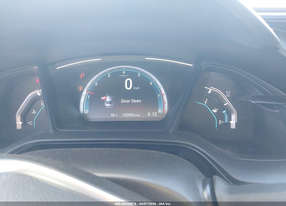 2019 HONDA CIVIC LX VIN: 19XFC2F67KE019549