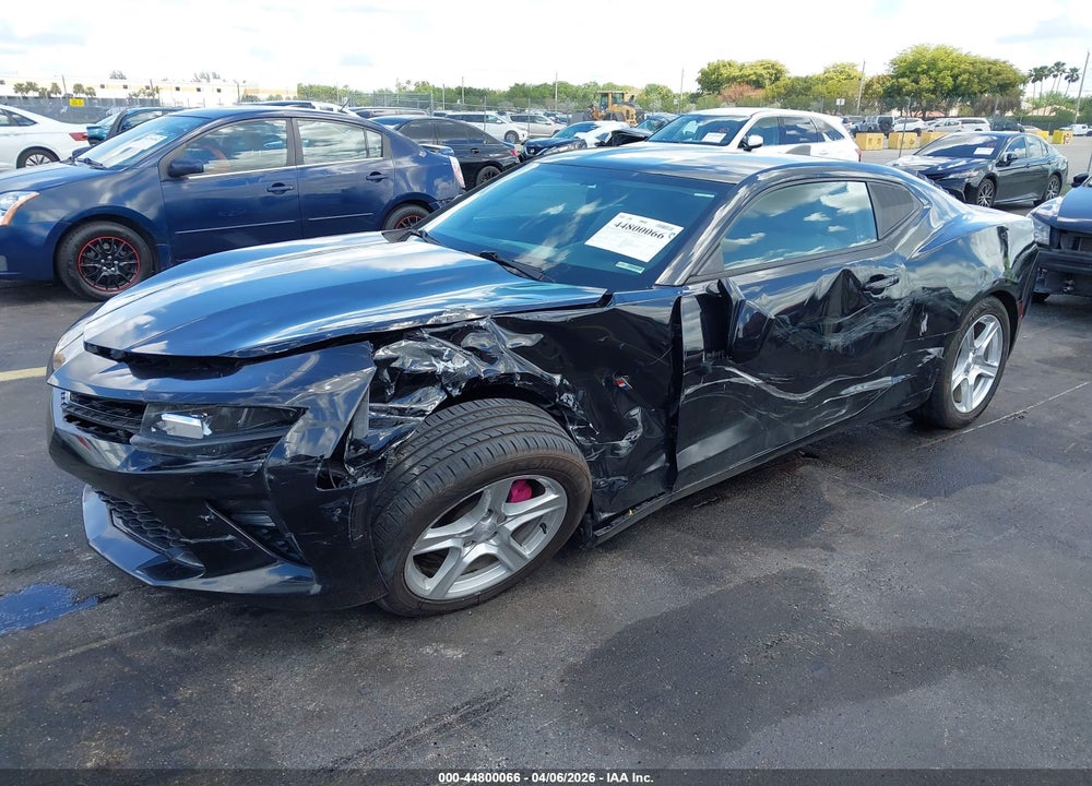 2016 CHEVROLET CAMARO LT VIN: 1G1FB1RS9G0155812