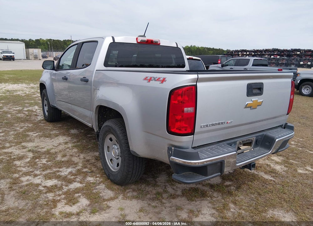 2019 CHEVROLET COLORADO WT VIN: 1GCGTBENXK1101663