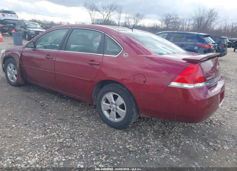 2008 CHEVROLET IMPALA LT VIN: 2G1WT58K881297404
