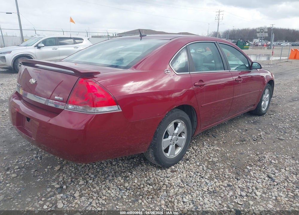 2008 CHEVROLET IMPALA LT VIN: 2G1WT58K881297404
