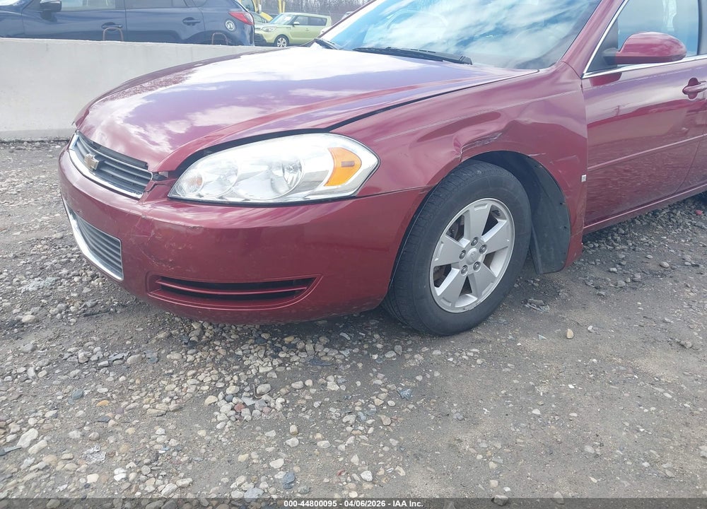 2008 CHEVROLET IMPALA LT VIN: 2G1WT58K881297404