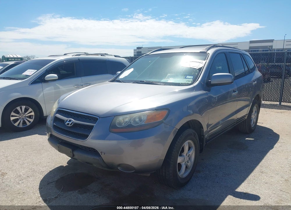 2007 HYUNDAI SANTA FE GLS VIN: 5NMSG13D27H113435